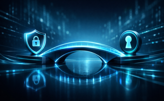 Bridge icon representing access resilience between security controls and authentication continuity